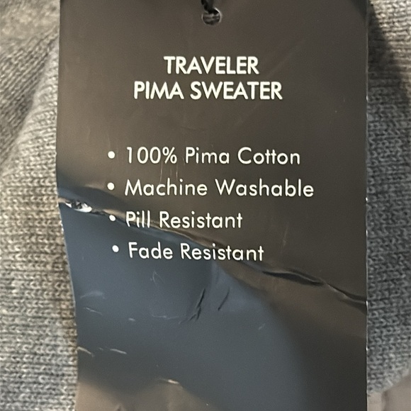 🌹 NWT:JOS A. BANK TRAVELER V NECK SWEATER - Picture 5 of 6